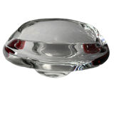 Ashtray by Josef Hospodka, Chribska Sklarna, 1960