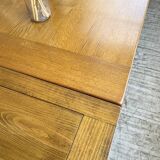 3m oak table from 1950 with its extensions