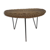 Wicker coffee table 60