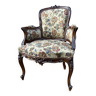 Siège fauteuil Armchair Louis XV Rocaille 1900s rococo Noyer sculpté