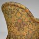 Paire de fauteuils crapauds tissu paisley