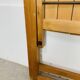 Paire de chaises pliantes par Aldo Jacober, bois, années 60
