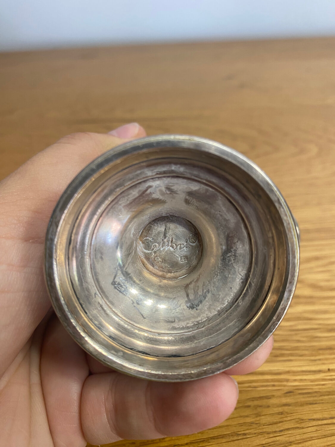 Briquet de table en etain