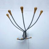 Postmodern Italian Wall Hook Octopus by J. De Pas, P. Lomazzi and D. D'Urbino for Zanotta, 1990s