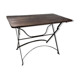 Table pliante ancienne