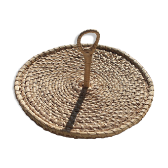 Rattan tray
