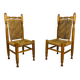 Wood and rope chair