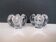 Pair of candlesticks in crystal from Vannes-le-Châtel