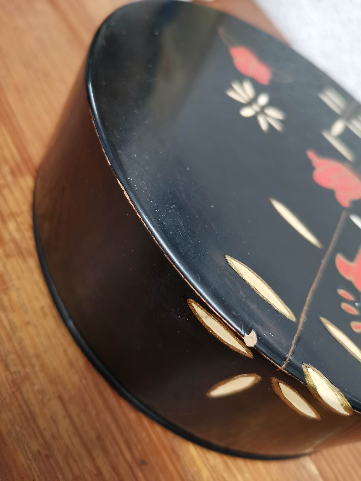Black nesting boxes
