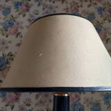 Desk lamp leather-wrapped foot Le Tanneur