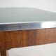 Table à manger Art Déco des années 1930 à Walnut, Tchécoslovaquie