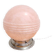 Lampe globe rose esprit Clichy rénovée