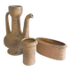 Wabi-Sabi Ceramics Set by Marius Van Woerden, Vest Keramiek, 1960s