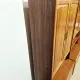 Multifunctional, modular shelving unit/wall system, teak, Denmark, 60s/70s