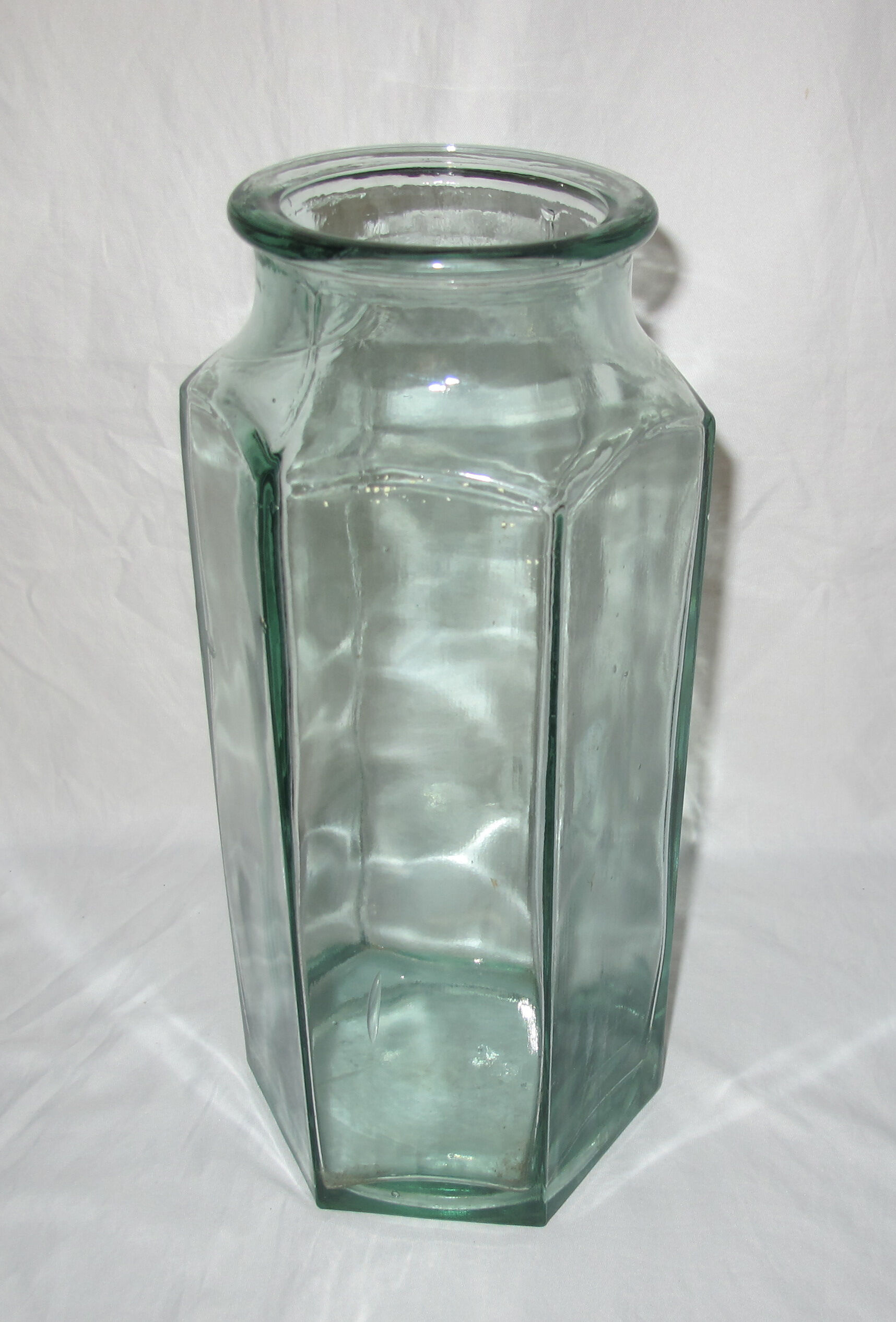 Large glass vase