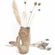 Zoomorphic vase fish Vallauris ceramic