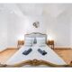 Antique French Louis XV Bed Demi Corbeille Double