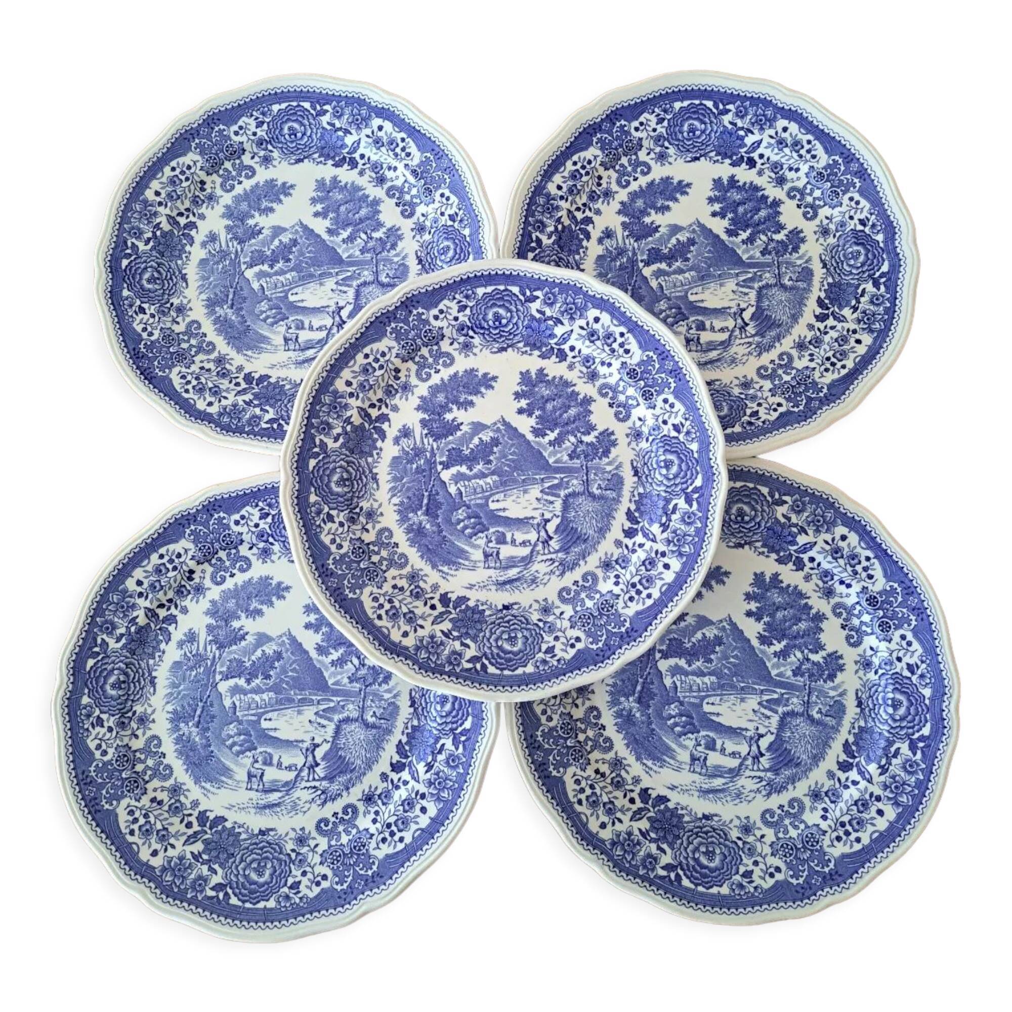 5 flat plates Burgenland Villeory & Boch