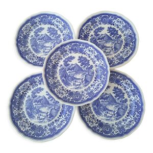 5 assiettes plates burgenland