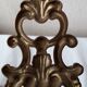 Bronze wall light