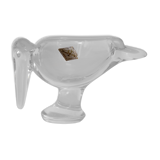 Heron marabout bird crystal of Vannes