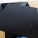 Table basse bout de canapé "origami" 1980