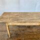 Table de ferme patine d'origine 278 cm