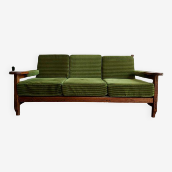 Seat / sofa / vintage sofa in spanish brutalist style