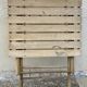 Vintage 1960 folding wooden table
