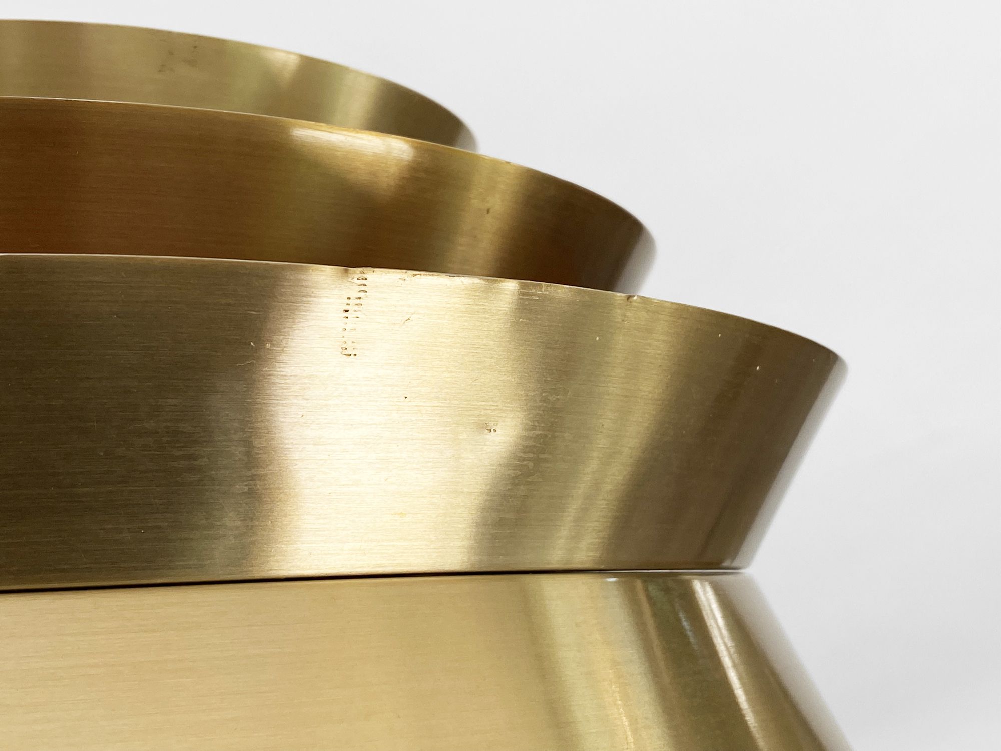 Pendant light "Trava" by Carl Thore for Granhaga Metallindustri. Sweden 1960s.