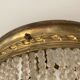 Lustre/basket ceiling / brass hot air balloon and glass