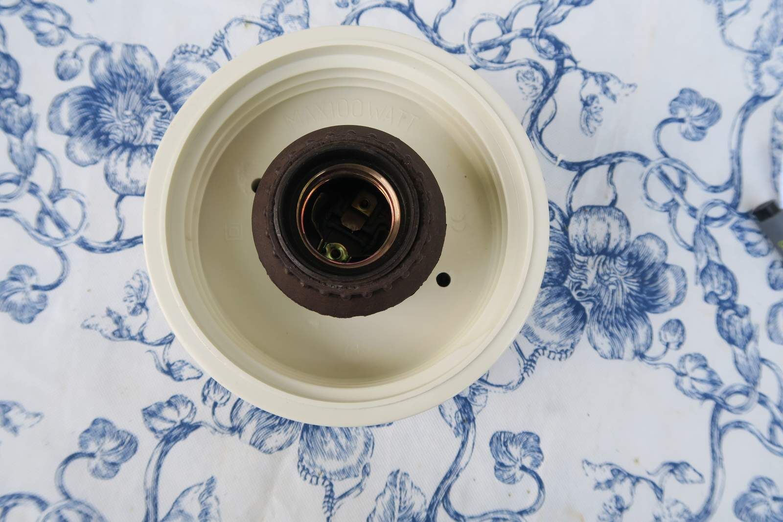 Pair Wall lamp plaffonier globe 1950