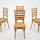 1970s Italian Dining Chairs, set of 4