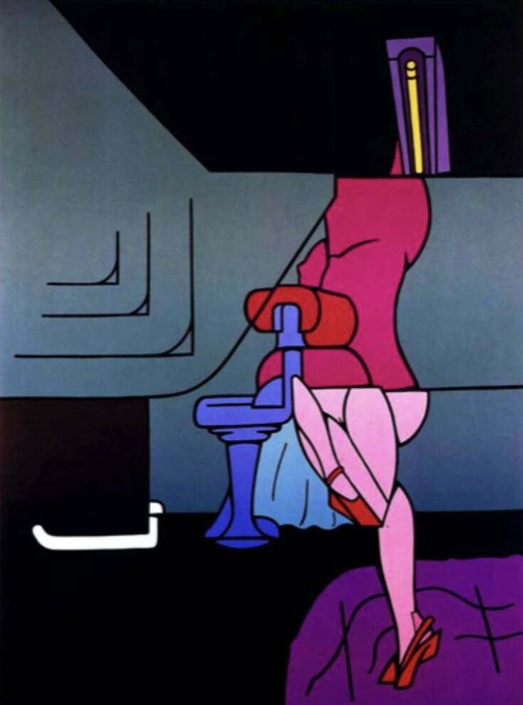 Quadrichromy Valerio Adami