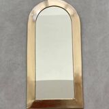 Handcrafted brass contour mirror