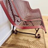 René Malaval metal bench