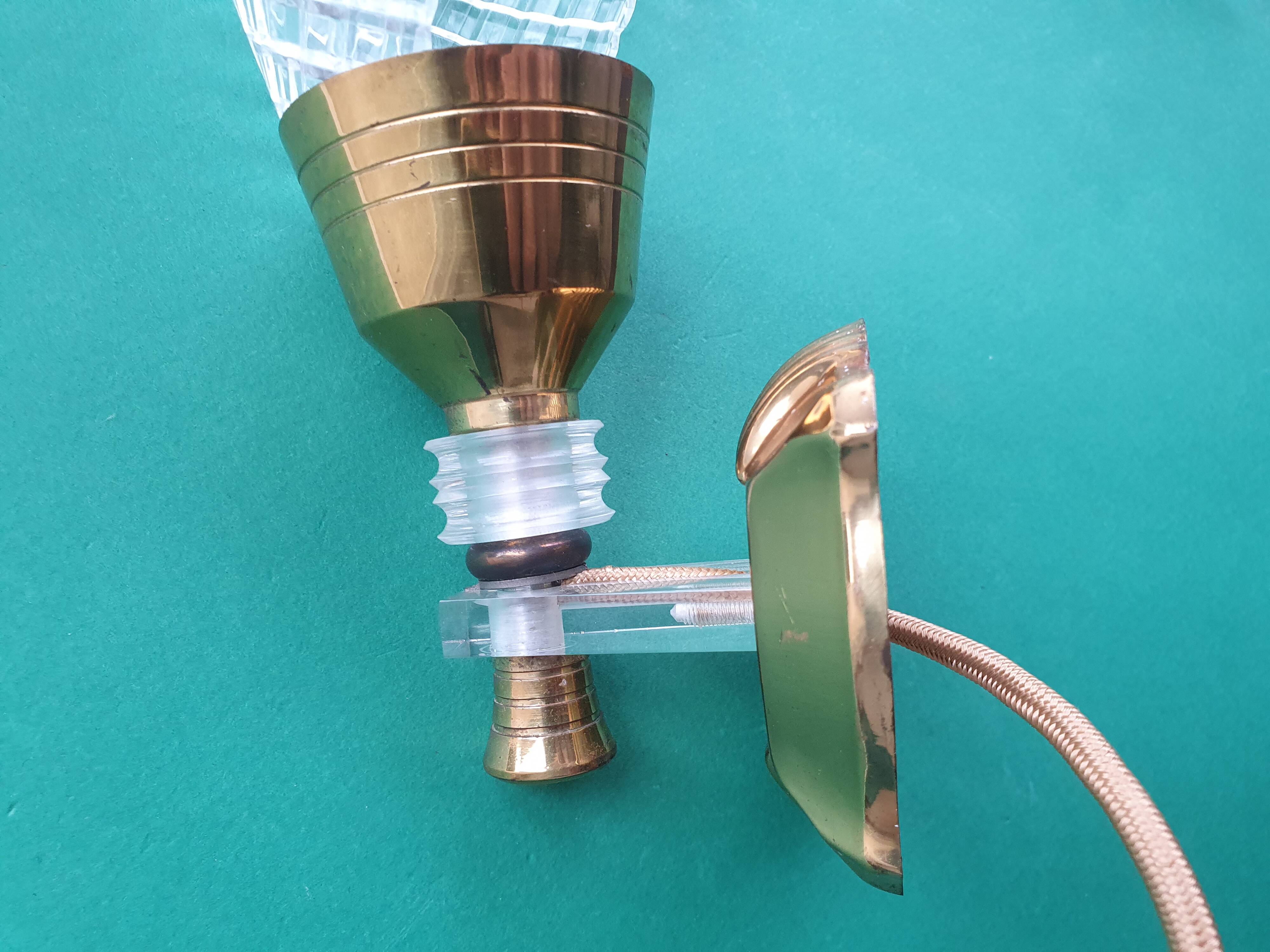 Pair of 50s rockabilly wall lights