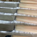 Vintage resin and stainless steel knives