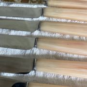 Vintage resin and stainless steel knives