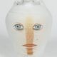 Painted terracotta vase, contemporary work