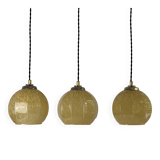 Lot 3 vintage amber suspensions