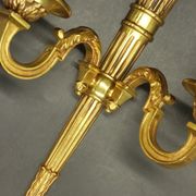 Pair of Louis XVI style wall sconces