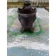 1 cast iron planter from 1900 from Charleville - Mézières