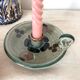 Ceramic thumb candle holder Mexico