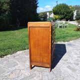 Compass leg chest of drawers