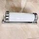 Chrome milk glass Bauhaus / Functionalist wall lamp - 1930s