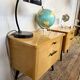 🌟 Vintage 1960s bedside tables – 1 drawer & 1 hinged door 🌟
