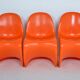 3 Chaises de Verner  Panton pour Herman Miller  datant des années 70