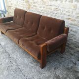 Scandinavian elm sofa