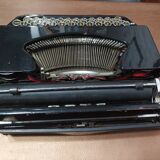 Typewriter from collection japy black 1940s/1950s